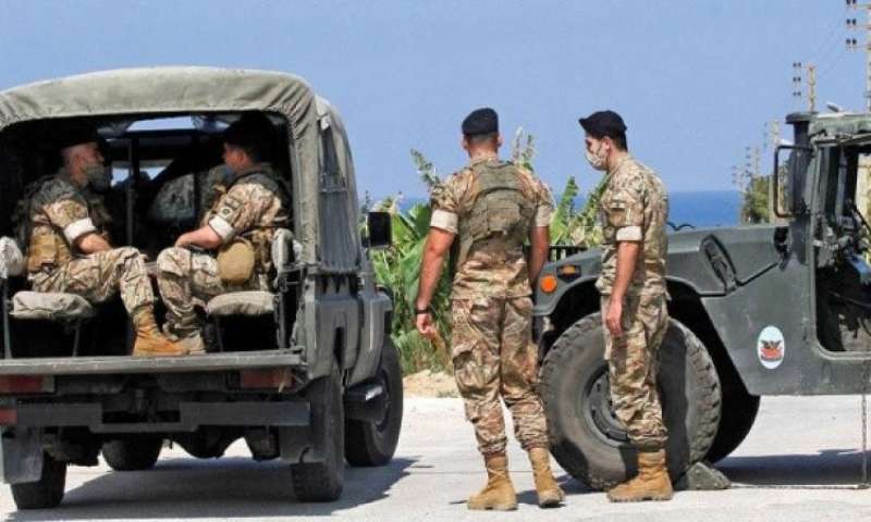 الجيش اللبناني: القبض على 1194 شخصا نتيجة ”التدابير الأمنية” خلال الشهر الماضي