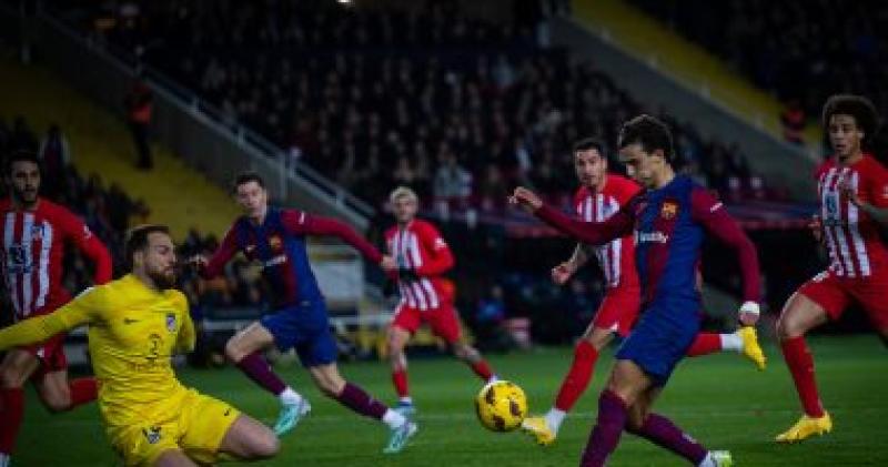 ليفاندوفسكي يقود تشكيل برشلونة ضد جيرونا في الدوري الإسباني