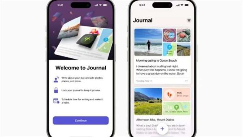 كيفية استخدام تطبيق Journal الجديد من آبل مع تحديث iOS 17.2