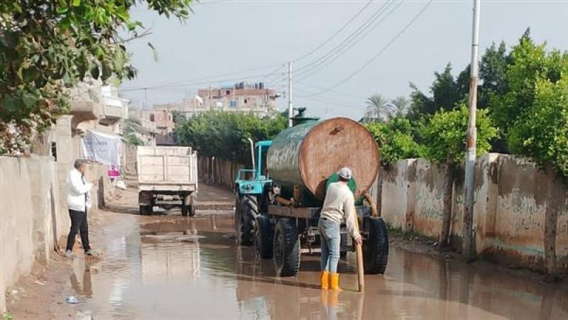 سقوط أمطار غزيرة على مناطق في البحيرة