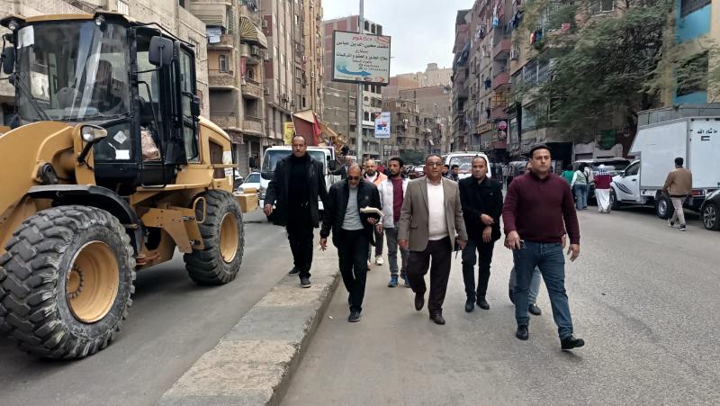 محافظة الجيزة تعيد الإنضباط بشوارع الوراق