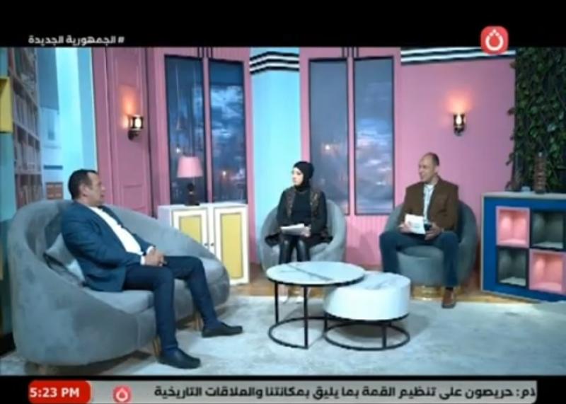 د نافع عبدالهادى  لبرنامج مع المجتمع : الزراعة هى طوق النجاة للشعب المصرى